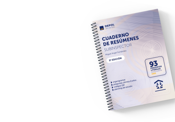 Cuaderno de Resúmenes Ascenso Subinspector DEPOL