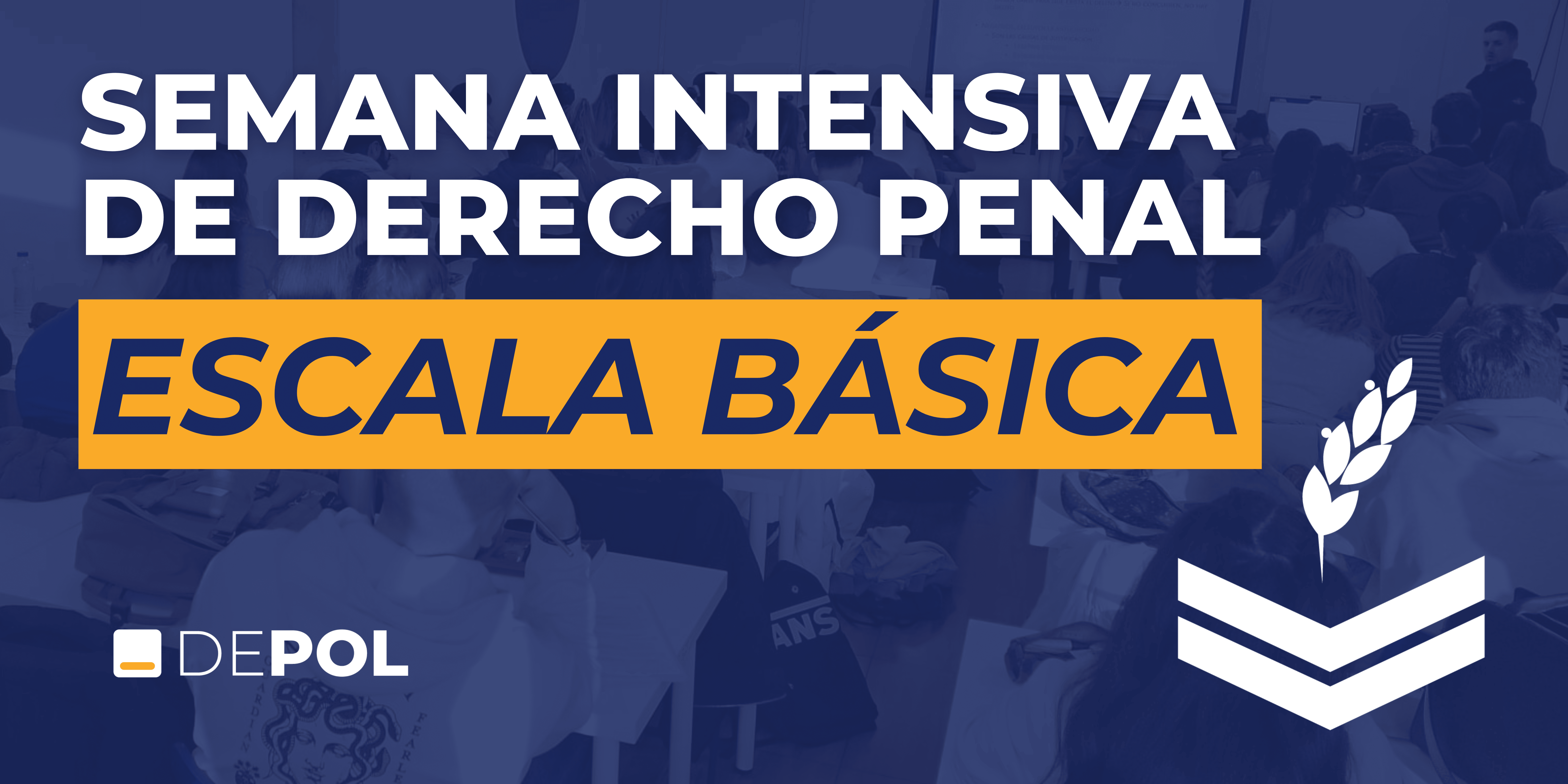 Semana de penal para los alumnos de Escala Básica en DEPOL