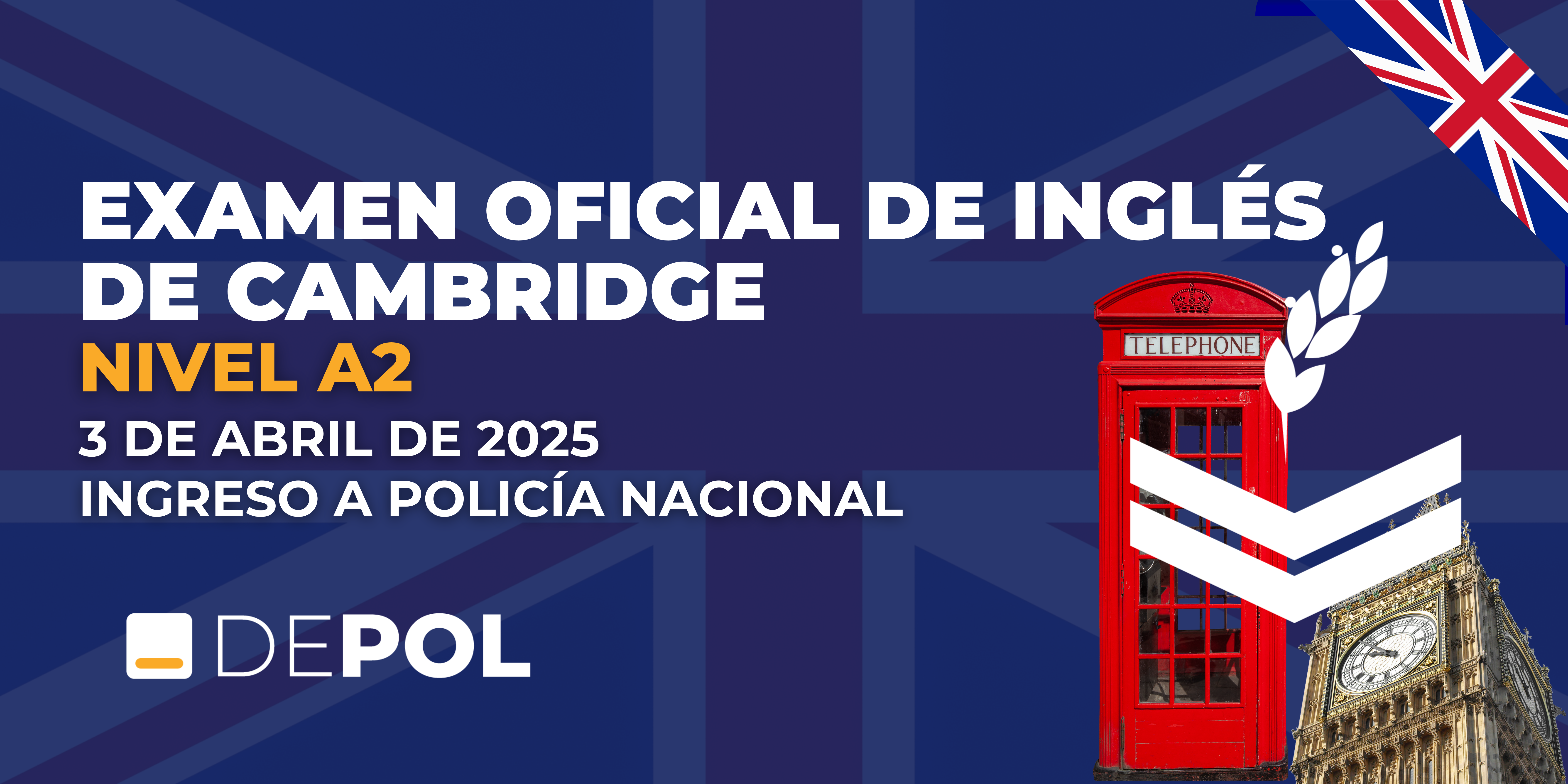 Primer examen de certificación oficial de inglés de Cambridge en DEPOL