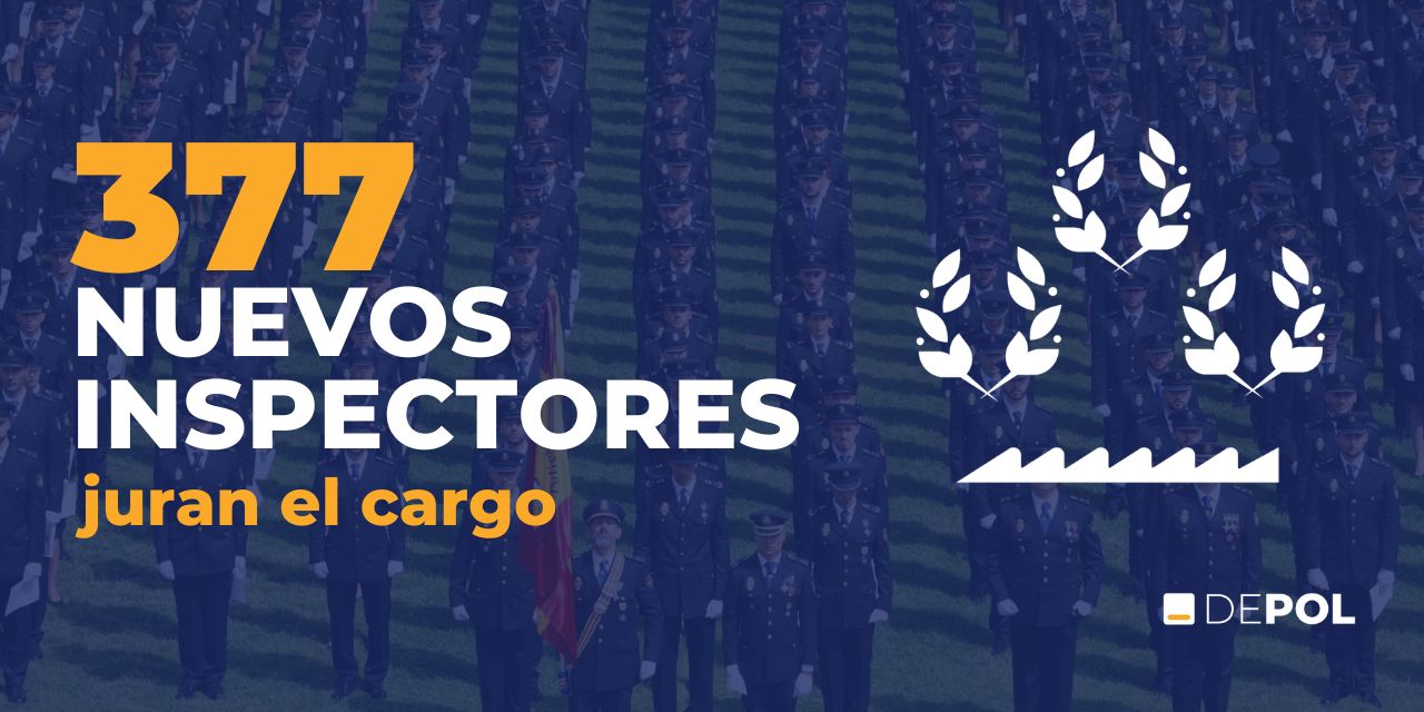 La XXXVIII promoción inicia su etapa de prácticas con 377 nuevos inspectores Policía Nacional
