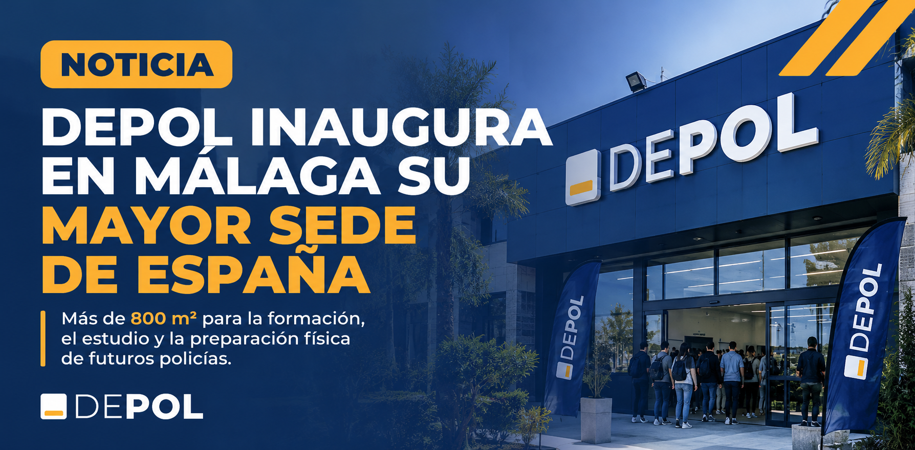 DEPOL inaugura en Málaga la mayor sede de España